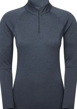 Montane Womens Dart Zip Neck - Eclipse Blue