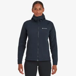 Montane Womens Fireball Lite Hoodie - Eclipse Blue