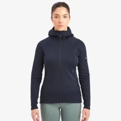 Montane Womens Fury Hoodie - Eclipse Blue