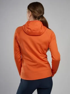 Montane Womens Fury Lite Hoodie - Tigerlily