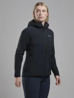 Montane Womens Khamsin Hoodie - Black