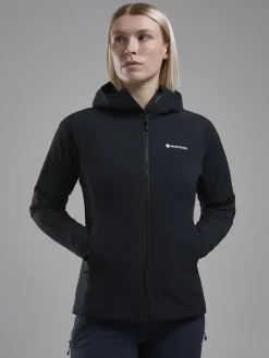 Montane Womens Khamsin Hoodie - Black