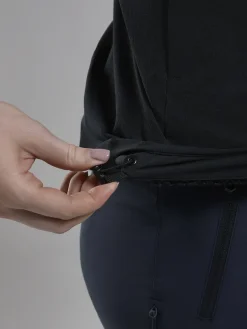 Montane Womens Khamsin Hoodie - Black