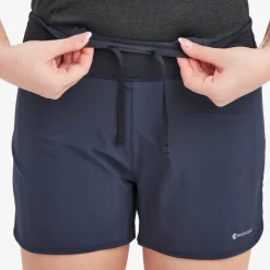 Montane Womens Slipstream Twin Skin Shorts - Eclipse Blue