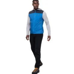 Mountain Equipment Mens Aerotherm Vest - Blue Nights-Ember