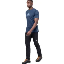 Mountain Equipment Mens Emblem Tee - Etruscan Red