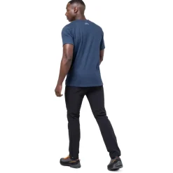 Mountain Equipment Mens Emblem Tee - Etruscan Red