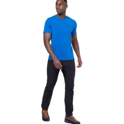 Mountain Equipment Mens Groundup Tee - Cosmos Stripe