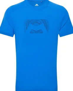 Mountain Equipment Mens Headpoint Graphic Tee - Atlantic Blue
