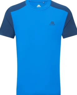 Mountain Equipment Mens Headpoint Block Tee - Atlantic-Admiral