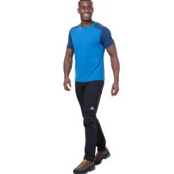 Mountain Equipment Mens Headpoint Block Tee - Atlantic-Admiral