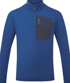Mountain Equipment Mens Lumiko Zip-T Fleece - Admiral-Cosmos