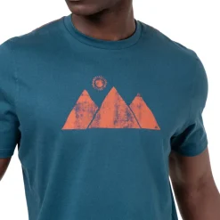 Mountain Equipment Mens Mountain Sun Tee - Majolica Blue
