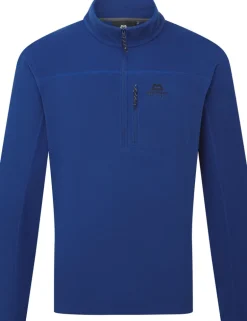 Mountain Equipment Mens Micro Zip-T Fleece - Admiral Blue