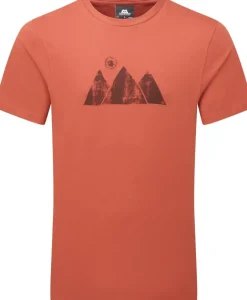 Mountain Equipment Mens Mountain Sun Tee - Etruscan Red