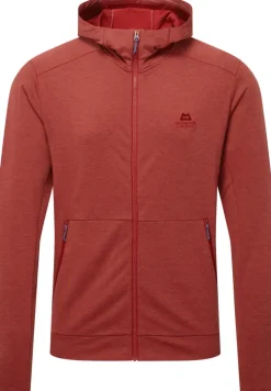 Mountain Equipment Mens Oracool Hooded Jacket - Merlot