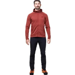 Mountain Equipment Mens Oracool Hooded Jacket - Merlot