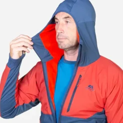 Mountain Equipment Mens Switch Pro Hooded Jacket - Mykonos-Majolica