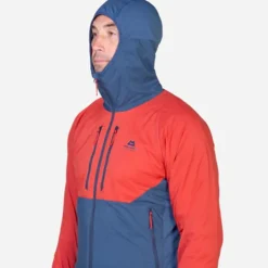 Mountain Equipment Mens Switch Pro Hooded Jacket - Mykonos-Majolica