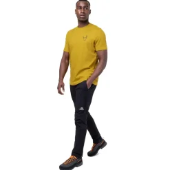 Mountain Equipment Mens Yorik On Wire Tee - Admiral Blue