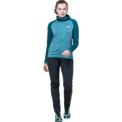 Mountain Equipment Womens Eclipse Hooded Jacket - Topaz-Medieval