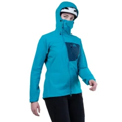 Mountain Equipment Womens Squall Hooded Jacket - Chili Red-Merlot