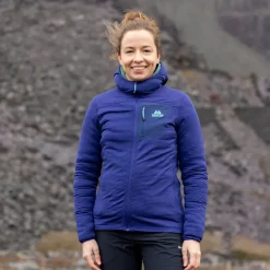 Mountain Equipment Womens Lumiko Hooded Jacket - Amethyst-Medieval