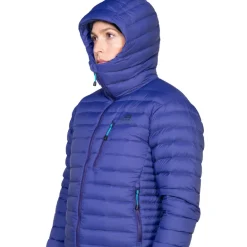 Mountain Equipment Womens Earthrise Hooded Jacket - Majolica Blue