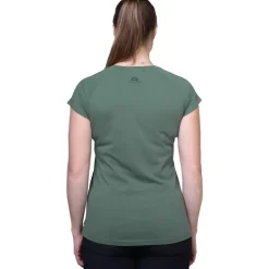Mountain Equipment Womens Leaf Tee - Aqua