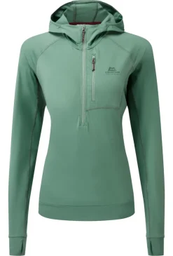 Mountain Equipment Womens Aiguille Hooded Top - Sage