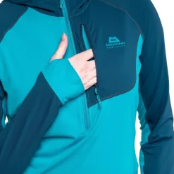 Mountain Equipment Womens Aiguille Hooded Top - Sage