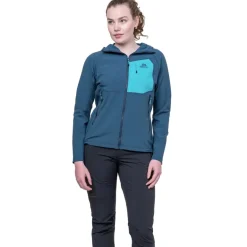 Mountain Equipment Womens Arrow Hooded Jacket - Dusk-Topaz