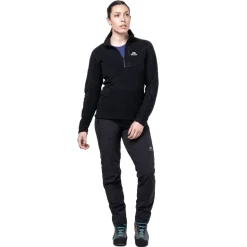Mountain Equipment Womens Micro Zip-T Fleece - Black