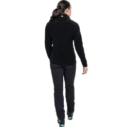 Mountain Equipment Womens Micro Zip-T Fleece - Black