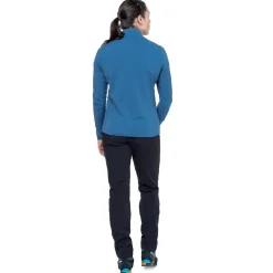 Mountain Equipment Womens Lumiko Zip T - Hibiscus-Tibetan