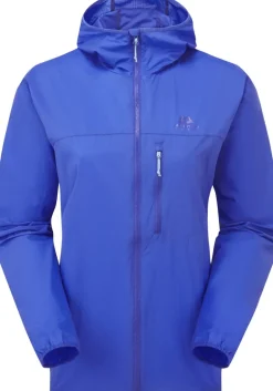 Mountain Equipment Womens Aerofoil Hooded Jacket - Vivid Blue