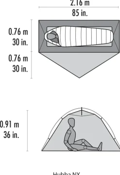 MSR Hubba NX Tent - Green