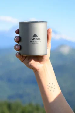 MSR Titan Cup Double Wall Mug - 375mL