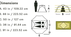 NEMO Dagger Ridge OSMO 2P Tent