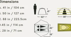 NEMO Dragonfly OSMO 2P Tent