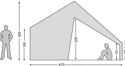 Nordisk Asgard 19.6m Inner Cabin Set