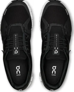 ON Mens Cloud 6 Shoes - Black-White