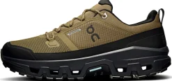 ON Mens Cloudrock Low Waterproof Shoes - Hunter-Black