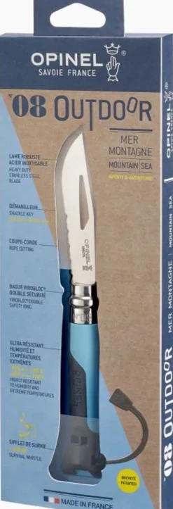Opinel No.8 Outdoor Knife - Blue