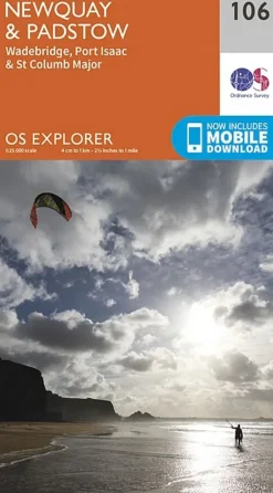 OS Explorer Map 106 - Newquay and Padstow