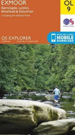 OS Explorer Map OL9 - Exmoor