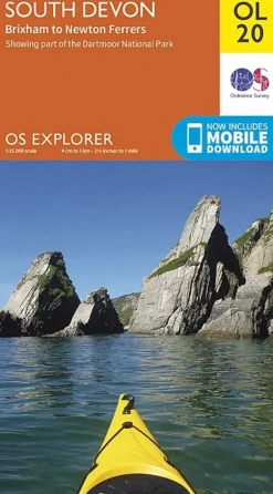 OS Explorer Map OL20 - South Devon, Brixham to Newton Ferrers