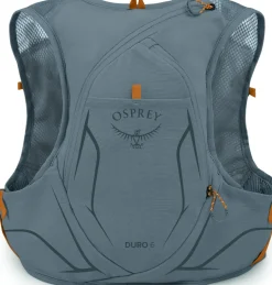 Osprey Duro 6 with Flasks - Phantom Grey-Toffee Orange