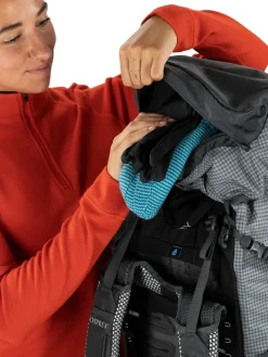 Osprey Womens Ariel Pro 75 Rucksack - Silver Lining