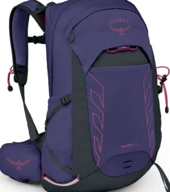 Osprey Womens Tempest 22 Rucksack - Deep Fig-Hotspot Pink
